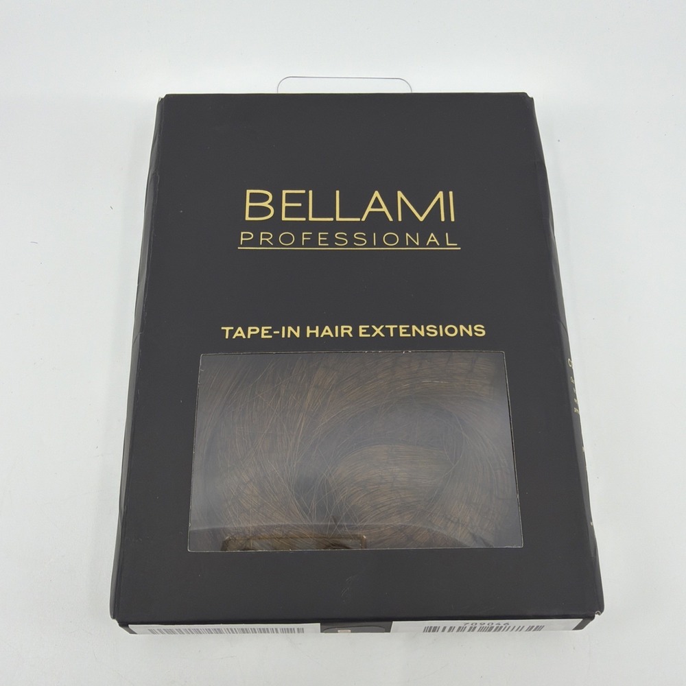 BELLAMI Tape In Hair Extensions 16" Hazelnut Brown #5 NEW SEALED BOX 50g Per Box